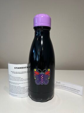 S’well x Anna Sui x Starbucks Japan Stainless Steel 9 oz Water Bottle: Butterfly